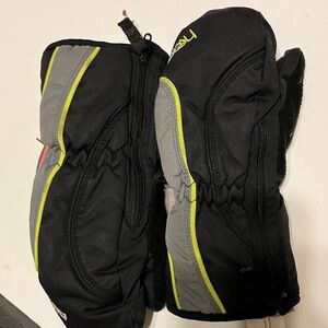 HEAD JR ZIP UP SKI MITTENS SMALL